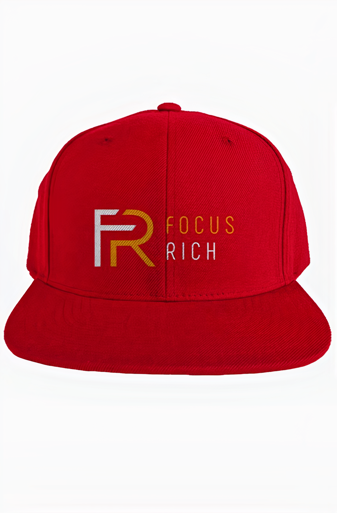 Special Edition Focus Rich Cloting, Red  Classic Logo Snapback Hat